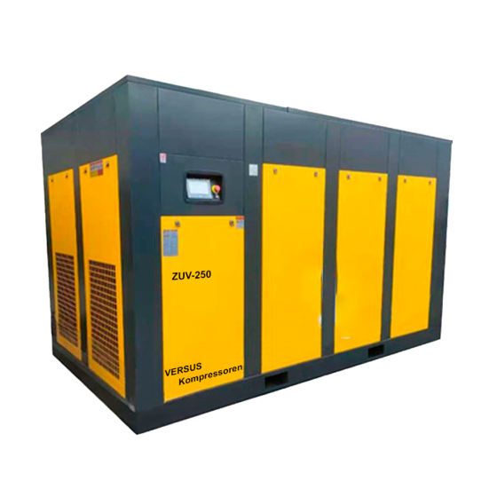 Винтовой компрессор ZUV – 250 10 бар прямой привод IP 23 D