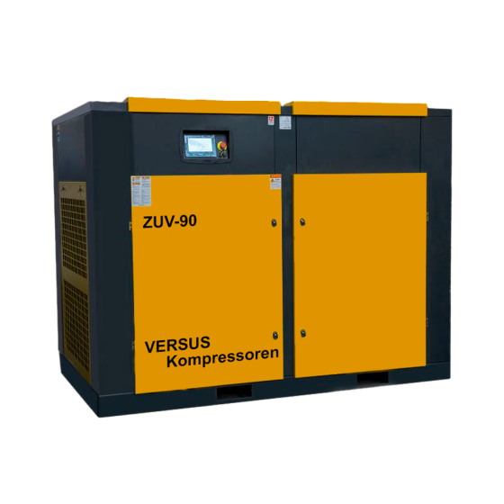 Винтовой компрессор ZUV – 90 10 бар прямой привод IP 23 F