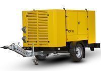 Винтовой компрессор Atmos PDP 190-12 (на шасси, фикс. высота, с тормозами)