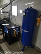 Винтовой компрессор "Hansmann" RS7.5A для ИП Лимонова