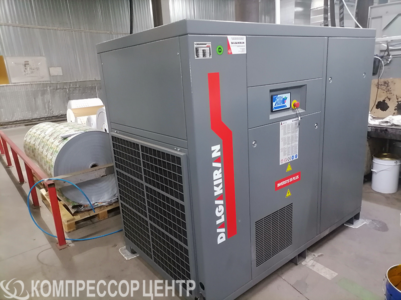 Винтовой компрессор "Dalgakiran" INVERSYS PLUS 55-10 для ООО "Орбита-Ф"
