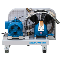 Компрессор поршневой дожимной (бустер) "KRAFTMANN" 2-42-74 (920 л/мин)