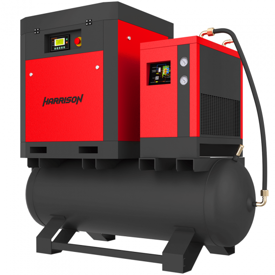 Винтовой компрессор с ременным приводом Harrison HRS-94900TD5 - 10 бар (IP54)