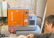 Проект - Винтовой компрессор Ekomak DMD 100 CRD/8 для ООО Новые мебельные технологии