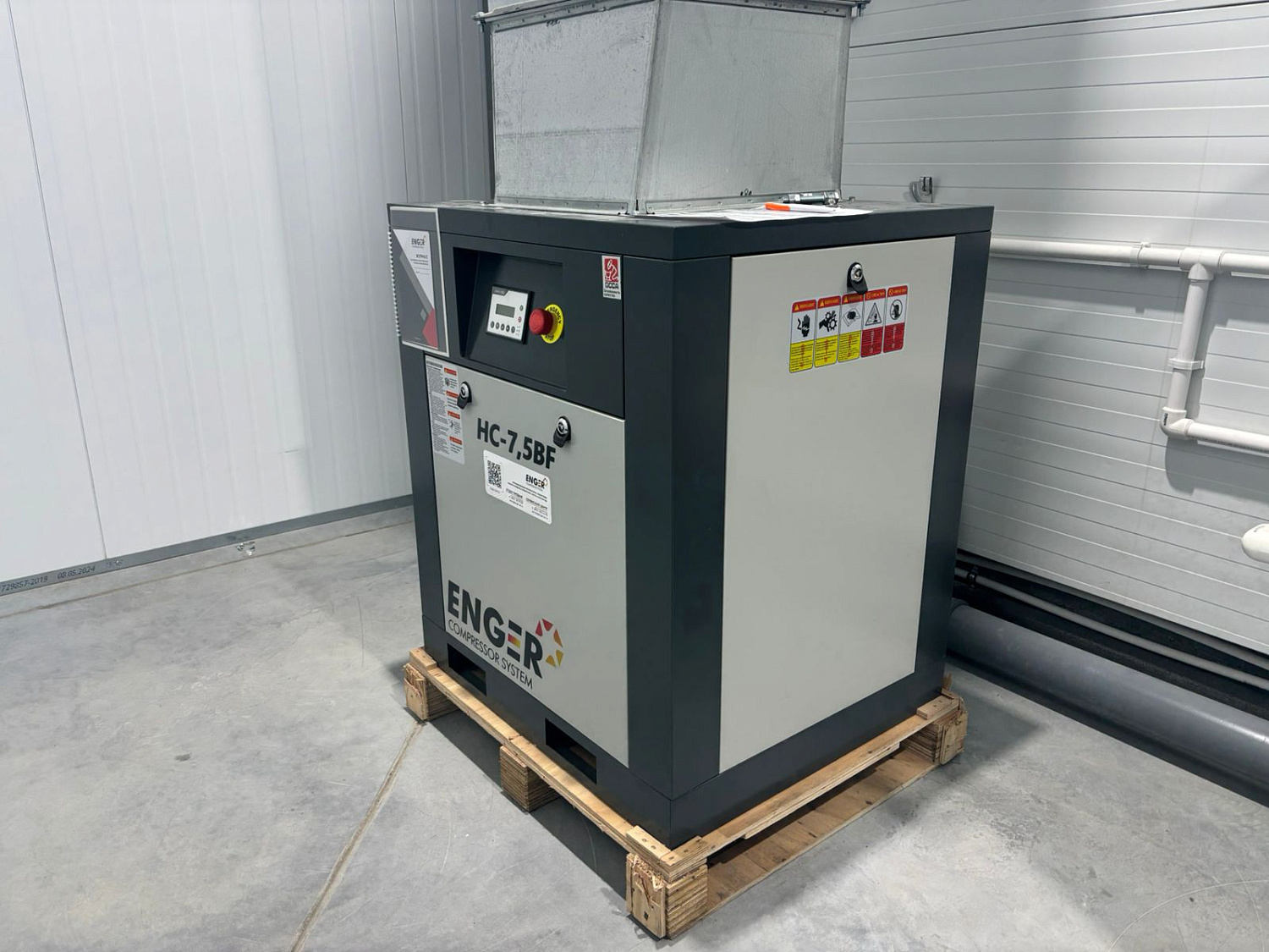 Винтовой компрессор Enger HC-7,5BF 10 для ООО "Алфит Плюс"